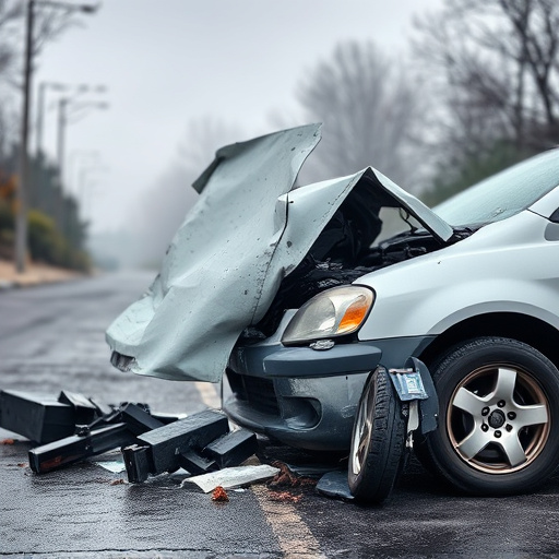 car crash damage