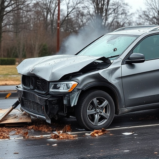 car crash damage