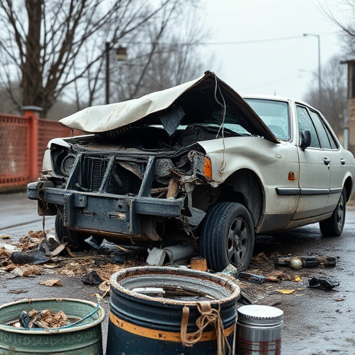 car crash damage