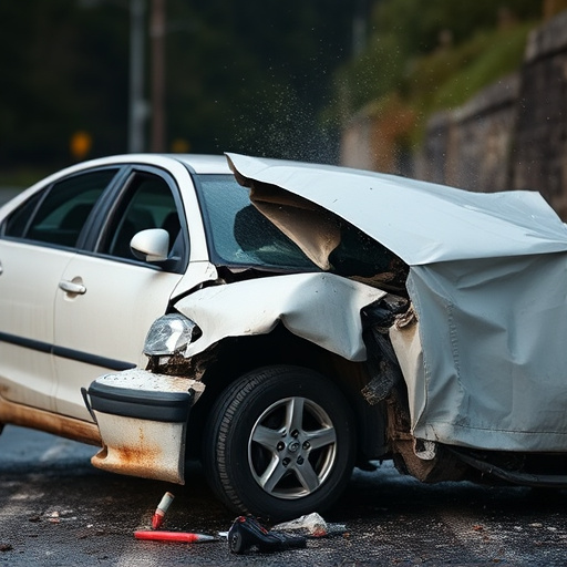 car crash damage