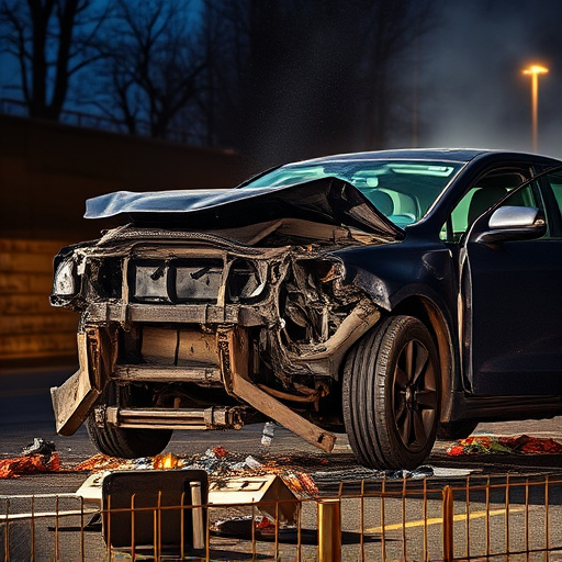 car crash damage