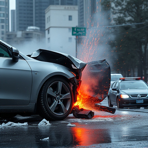 car crash damage