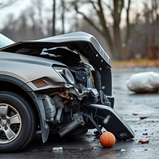 car crash damage