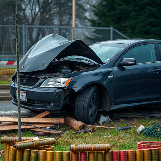 car crash damage