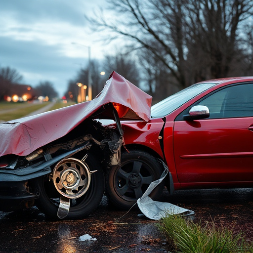 car crash damage