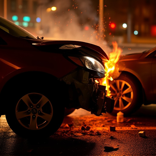 car crash damage