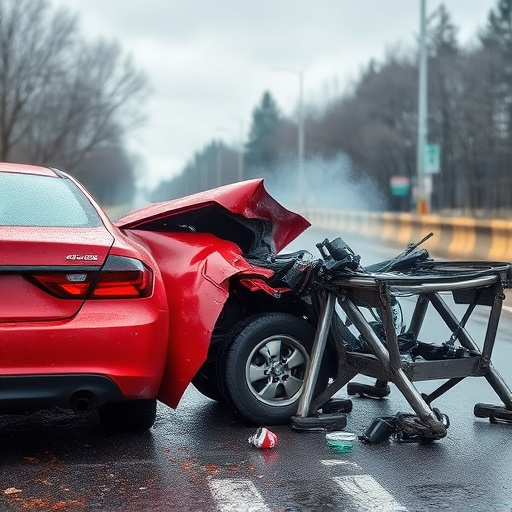 car crash damage