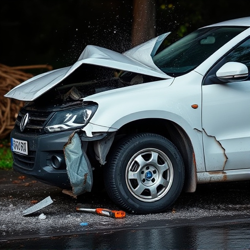 car crash damage