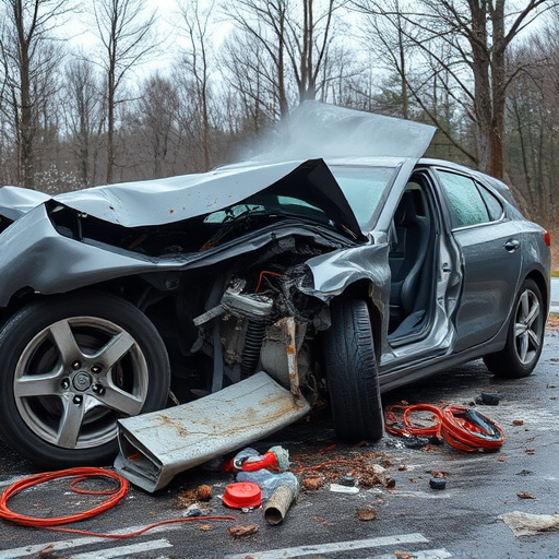 car crash damage