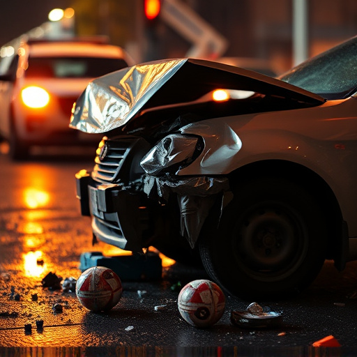 car crash damage