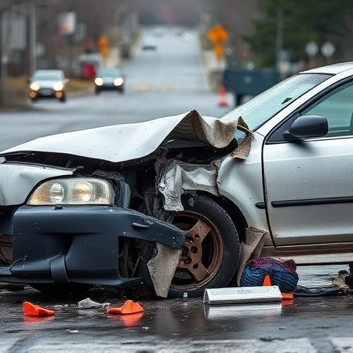 car crash damage