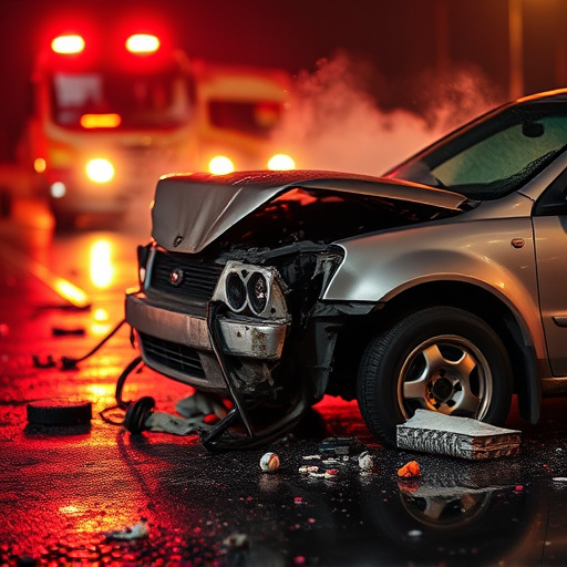 car crash damage
