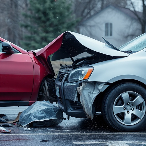 car crash damage