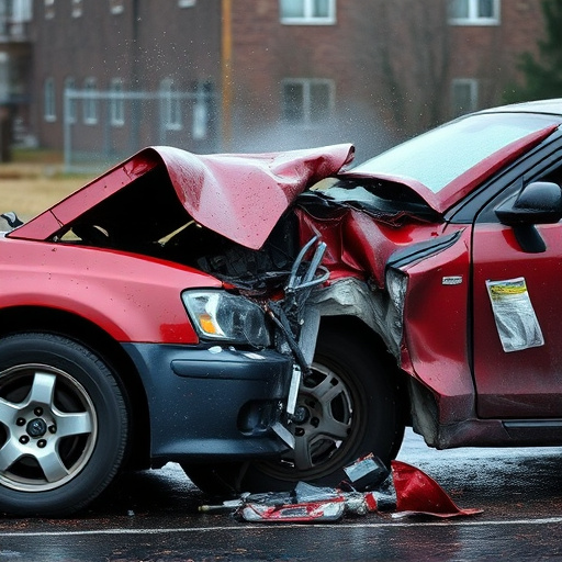 car crash damage