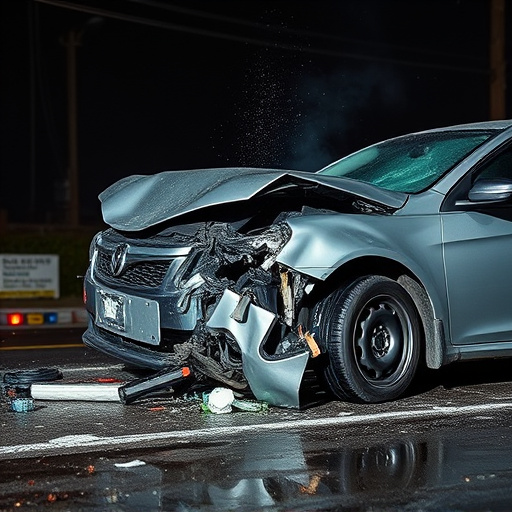car crash damage