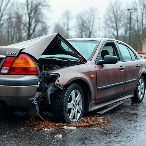 car crash damage