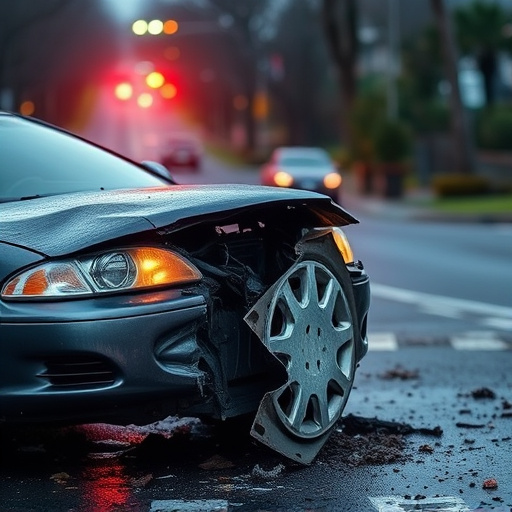 car crash damage