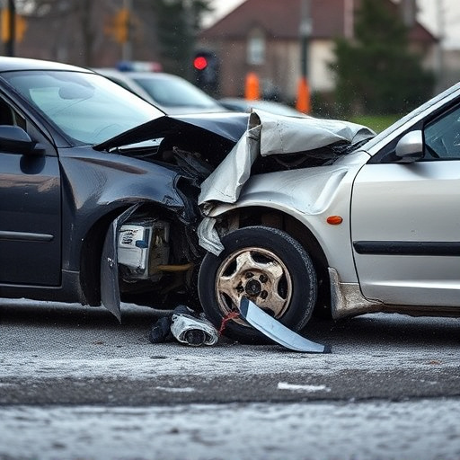 car crash damage