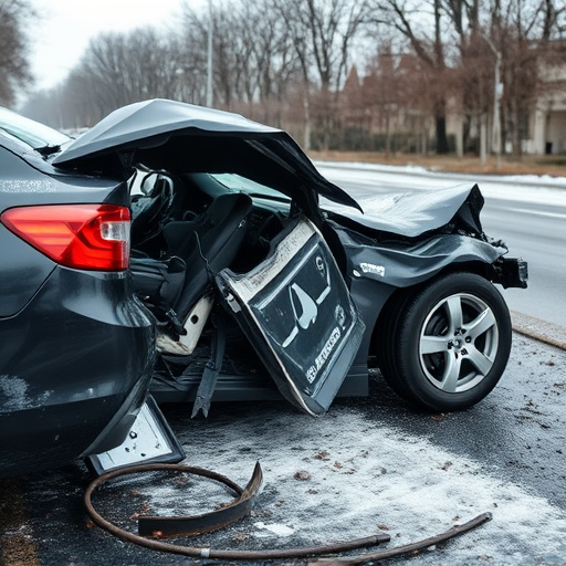 car crash damage