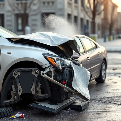 car crash damage