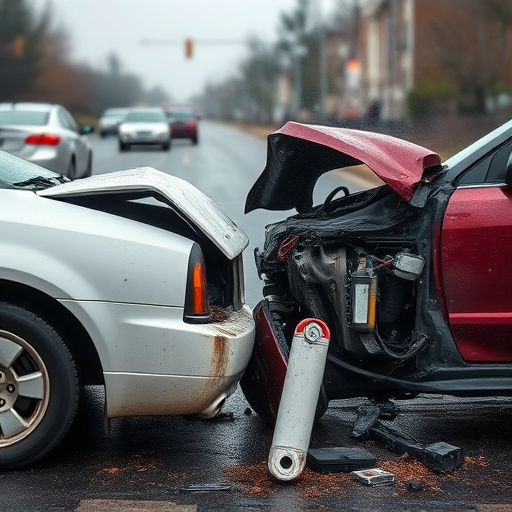 car crash damage