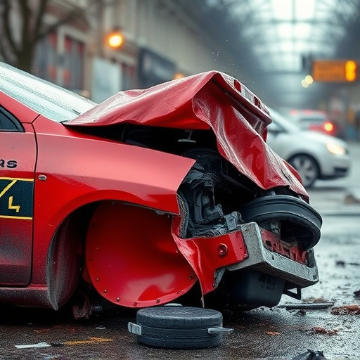 car crash damage