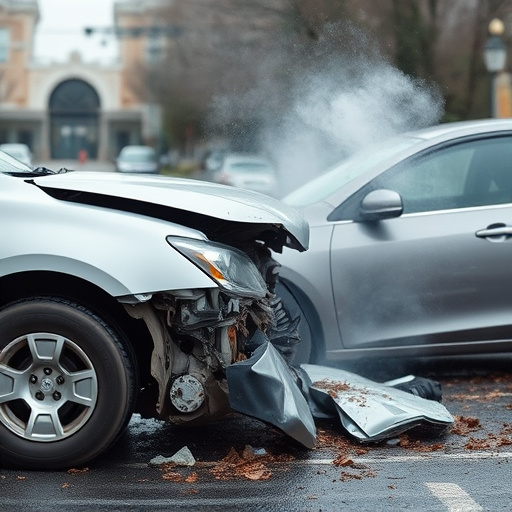 car crash damage