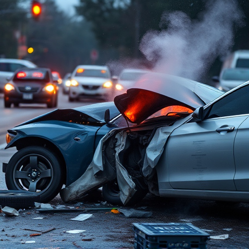 car crash damage