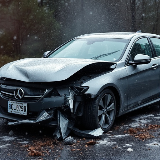 car crash damage