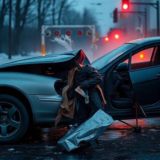 car crash damage