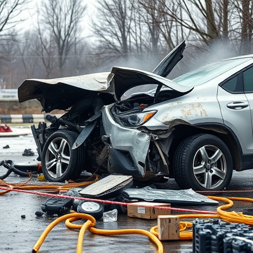 car crash damage