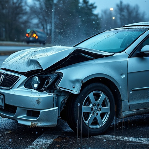 car crash damage