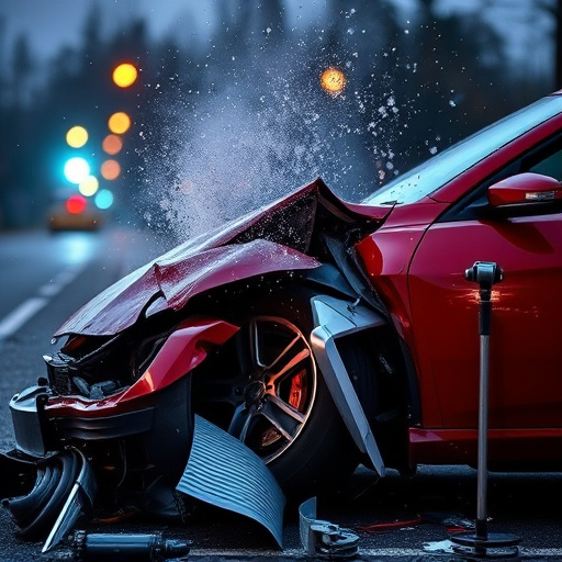 car crash damage