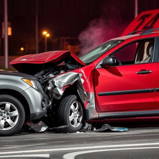 car crash damage