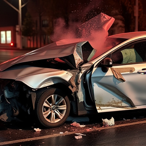car crash damage