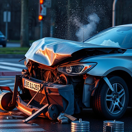 car crash damage
