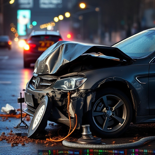 car crash damage