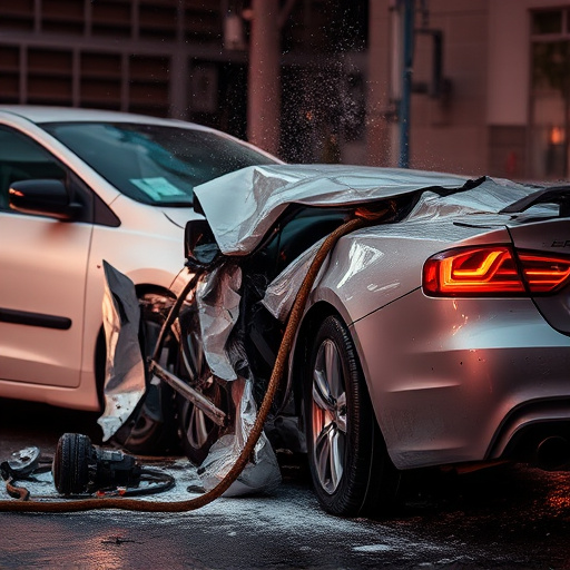 car crash damage
