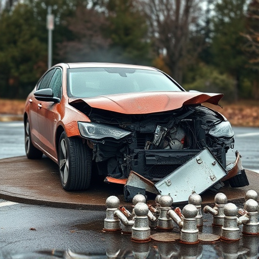 car crash damage