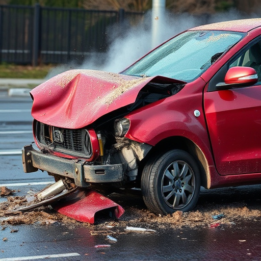 car crash damage