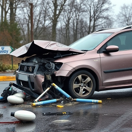 car crash damage
