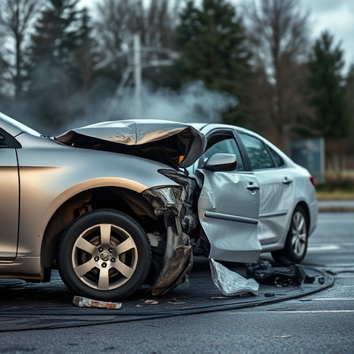 car crash damage