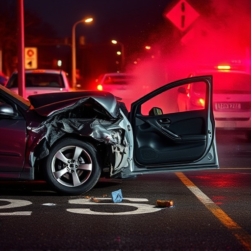 car crash damage