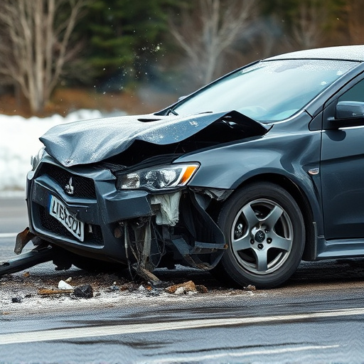 car crash damage