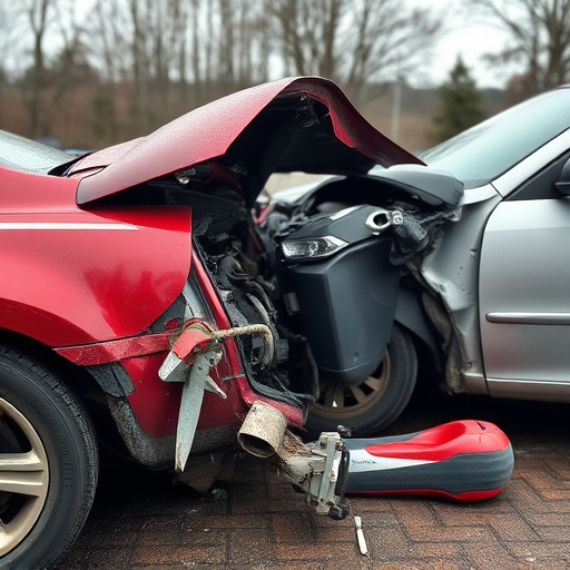 car crash damage