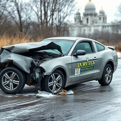 car crash damage