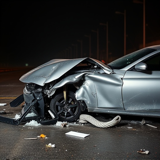 car crash damage