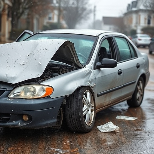 car crash damage