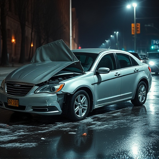 car crash damage