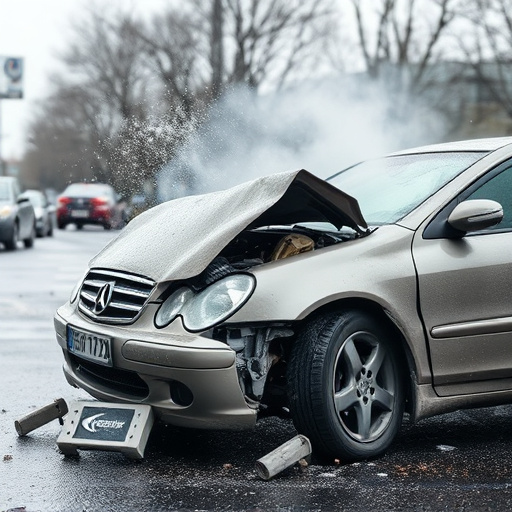car crash damage